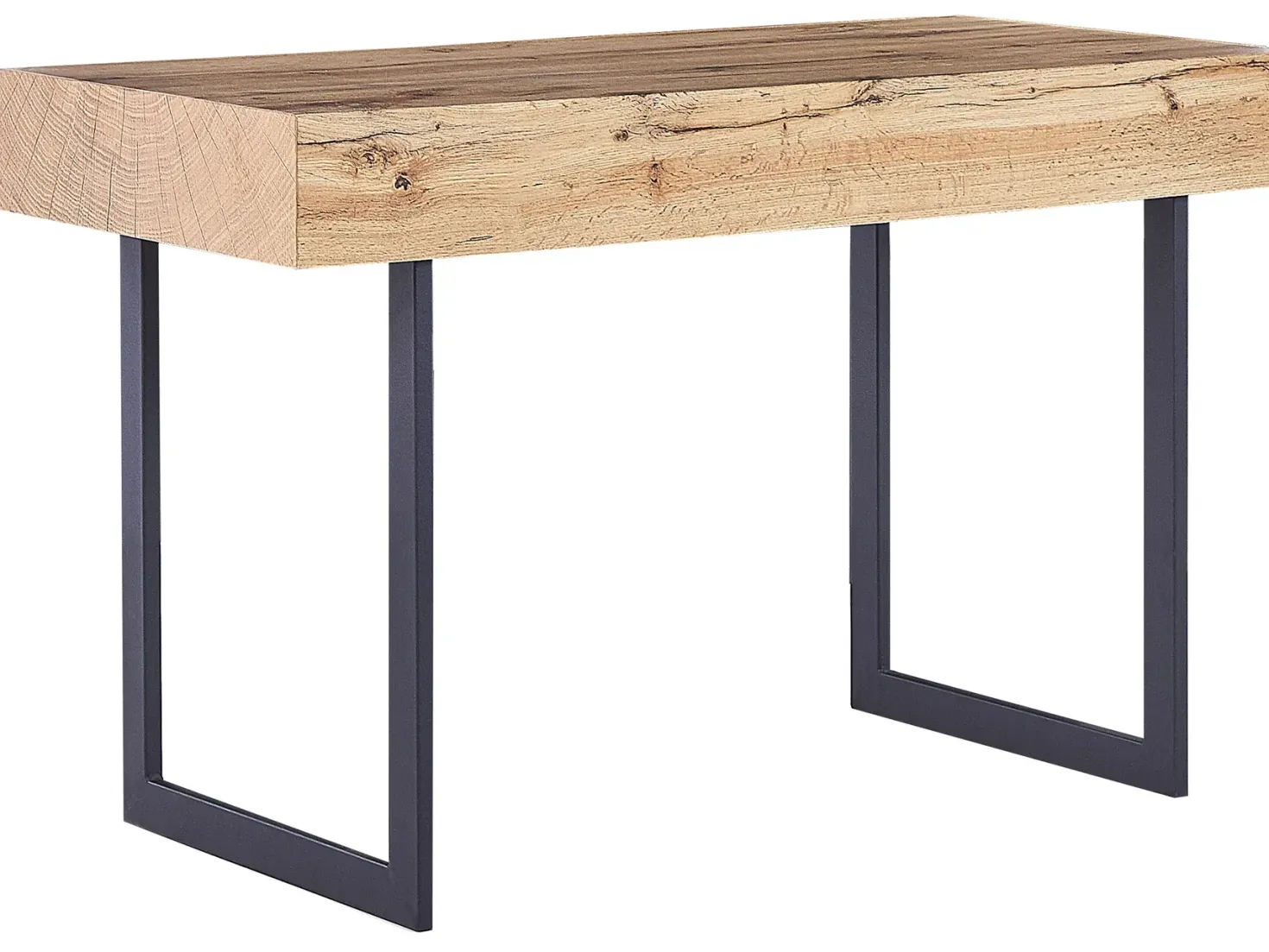 Skrivebord VIDA Lysebrun 120 cm 55 cm med opbevaring