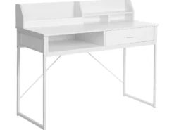 Skrivebord ZYRA Hvid 110 cm 50 cm