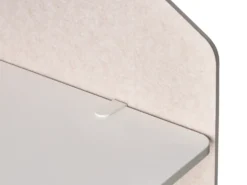 Skrivebordsdeler FOLDY 120 x 50 cm Beige