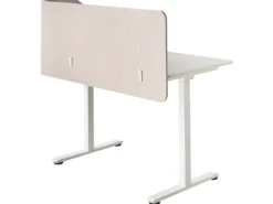 Skrivebordsdeler FOLDY 120 x 50 cm Beige