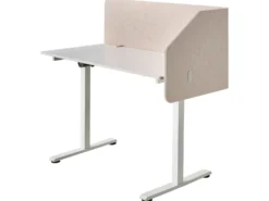 Skrivebordsdeler FOLDY 120 x 50 cm Beige