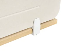 Skrivebordsdeler ZIGGY 180 x 40 cm Lys Beige