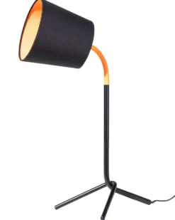 Skrivebordslampe MOOKI Justerbar Metal Sort