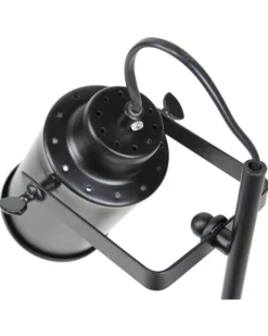 Skrivebordslampe MUNDAKA Justerbar Metal Sort