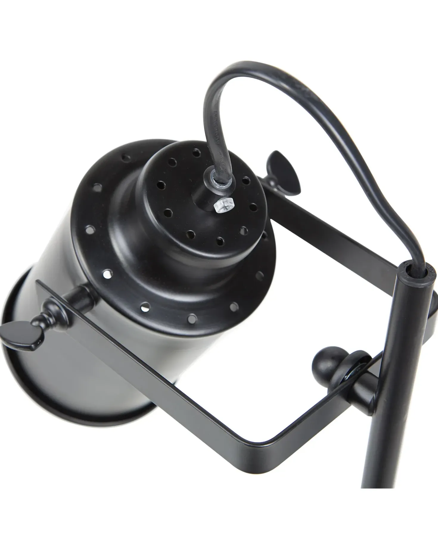 Skrivebordslampe MUNDAKA Justerbar Metal Sort