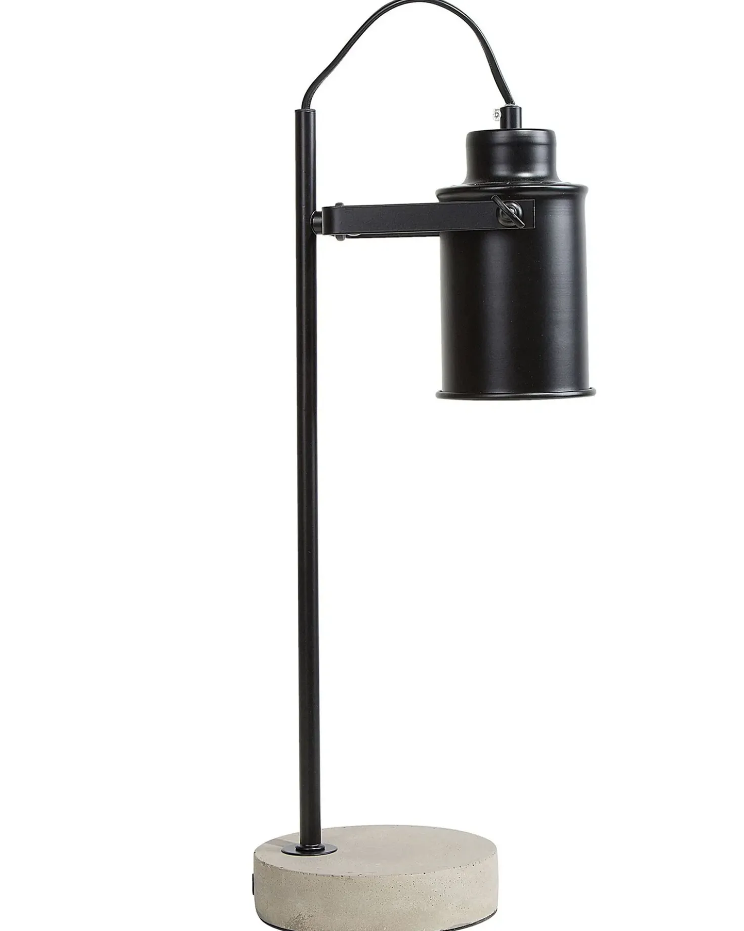 Skrivebordslampe MUNDAKA Justerbar Metal Sort