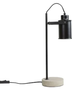 Skrivebordslampe MUNDAKA Justerbar Metal Sort