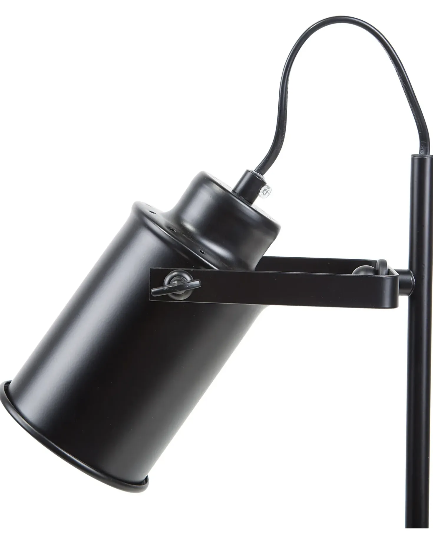 Skrivebordslampe MUNDAKA Justerbar Metal Sort
