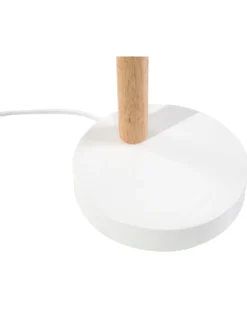 Skrivebordslampe PECKOS Justerbar Metal Hvid