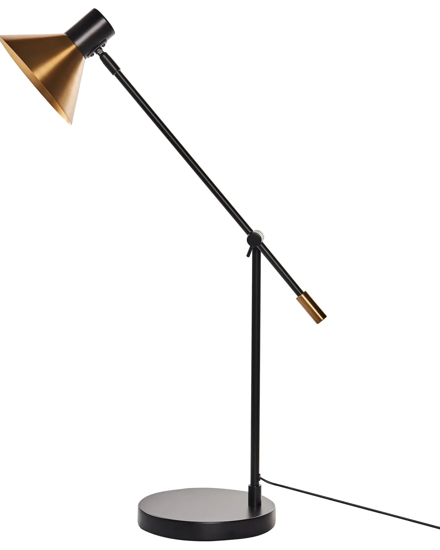 Skrivebordslampe PINKEEN Metal Guld