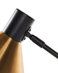 Skrivebordslampe PINKEEN Metal Guld