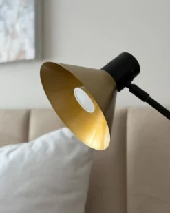 Skrivebordslampe PINKEEN Metal Guld