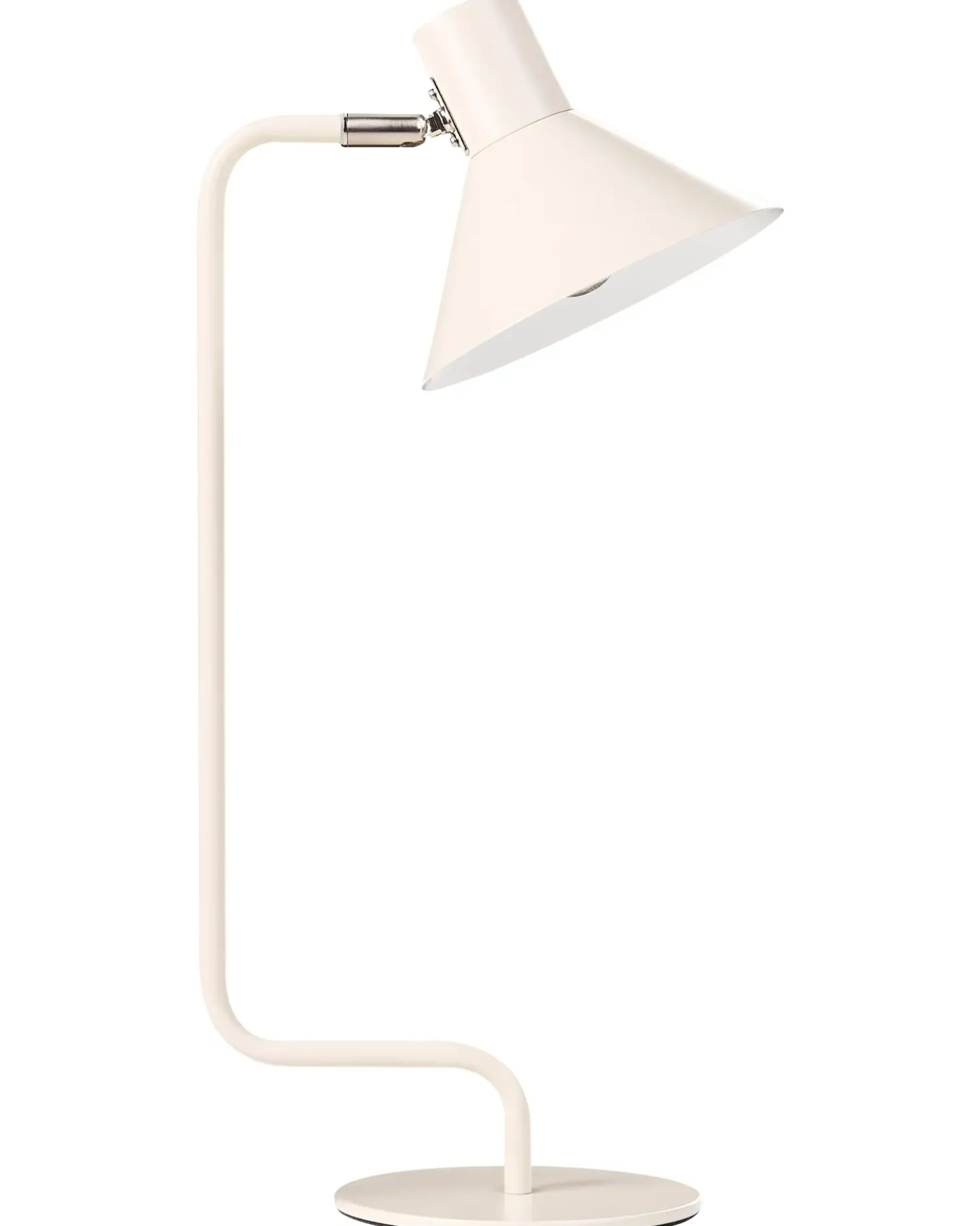 Skrivebordslampe RIMAVA Metal Cremehvid