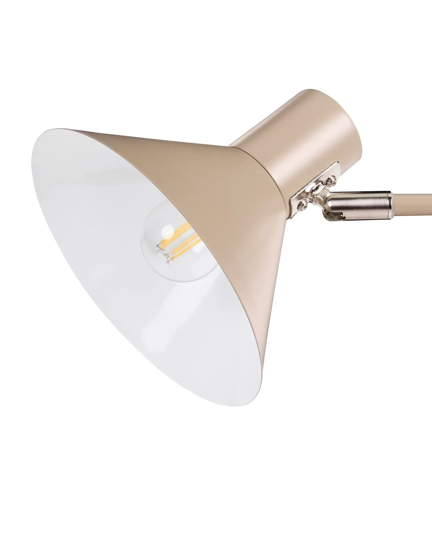 Skrivebordslampe RIMAVA Metal Beige