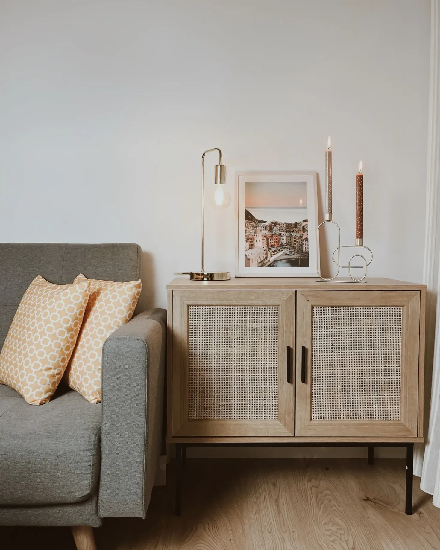 Skrivebordslampe SAVENA Metal Guld