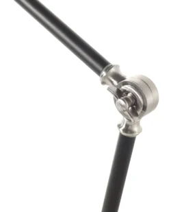 Skrivebordslampe MERAMEC Justerbar Metal Sort