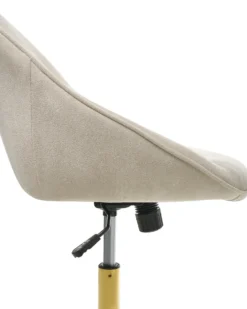 Skrivebordsstol BARDSDALE Velour Lys Beige