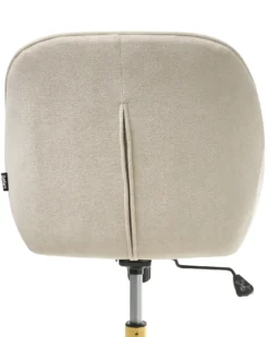 Skrivebordsstol BARDSDALE Velour Lys Beige