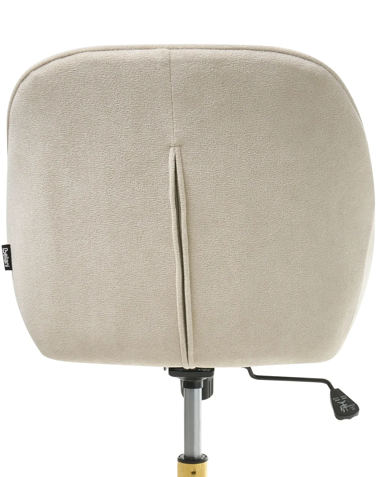 Skrivebordsstol BARDSDALE Velour Lys Beige