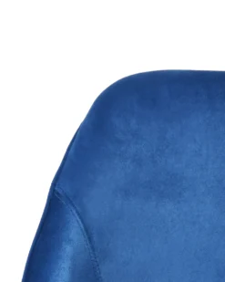 Skrivebordsstol BARDSDALE Velour Navy Blå