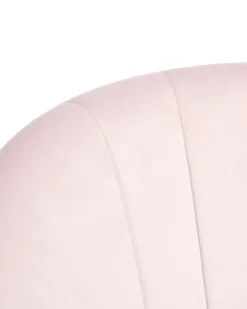 Skrivebordsstol CHEERFUL Velour Pastellrosa
