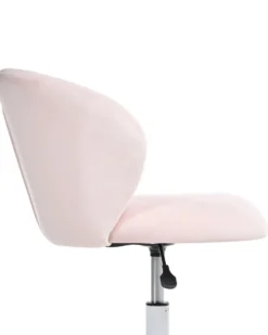 Skrivebordsstol CHEERFUL Velour Pastellrosa