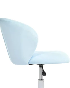 Skrivebordsstol CHEERFUL Velour Himmelblå