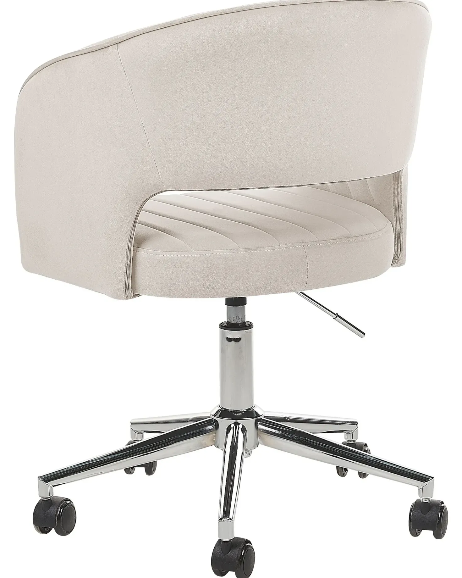 Skrivebordsstol KATONAH Velour Lys Beige