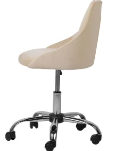 Skrivebordsstol PARRISH Velour Beige