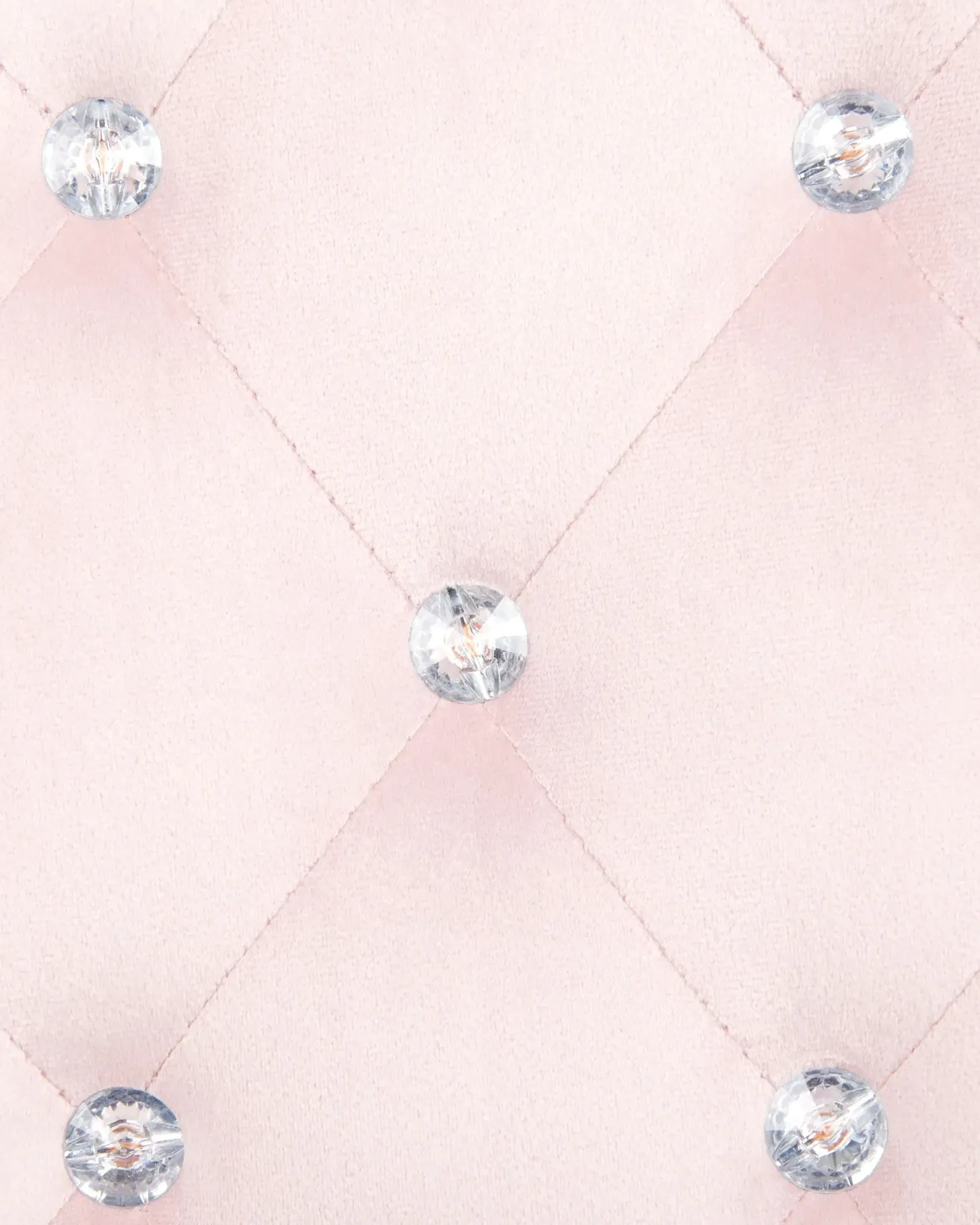 Skrivebordsstol PRINCESS Velour Pastellrosa