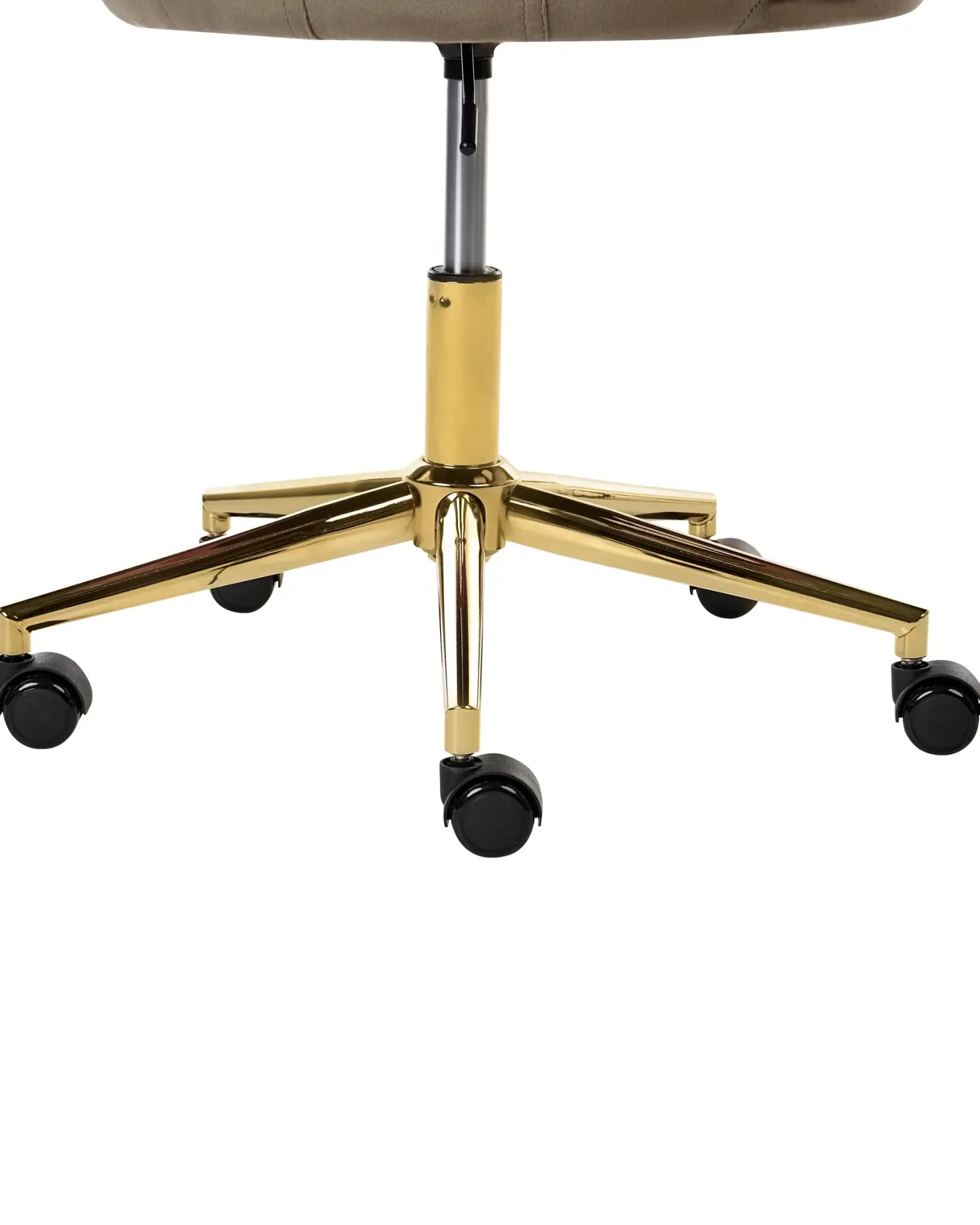 Skrivebordsstol VELENCIA Velour Brun