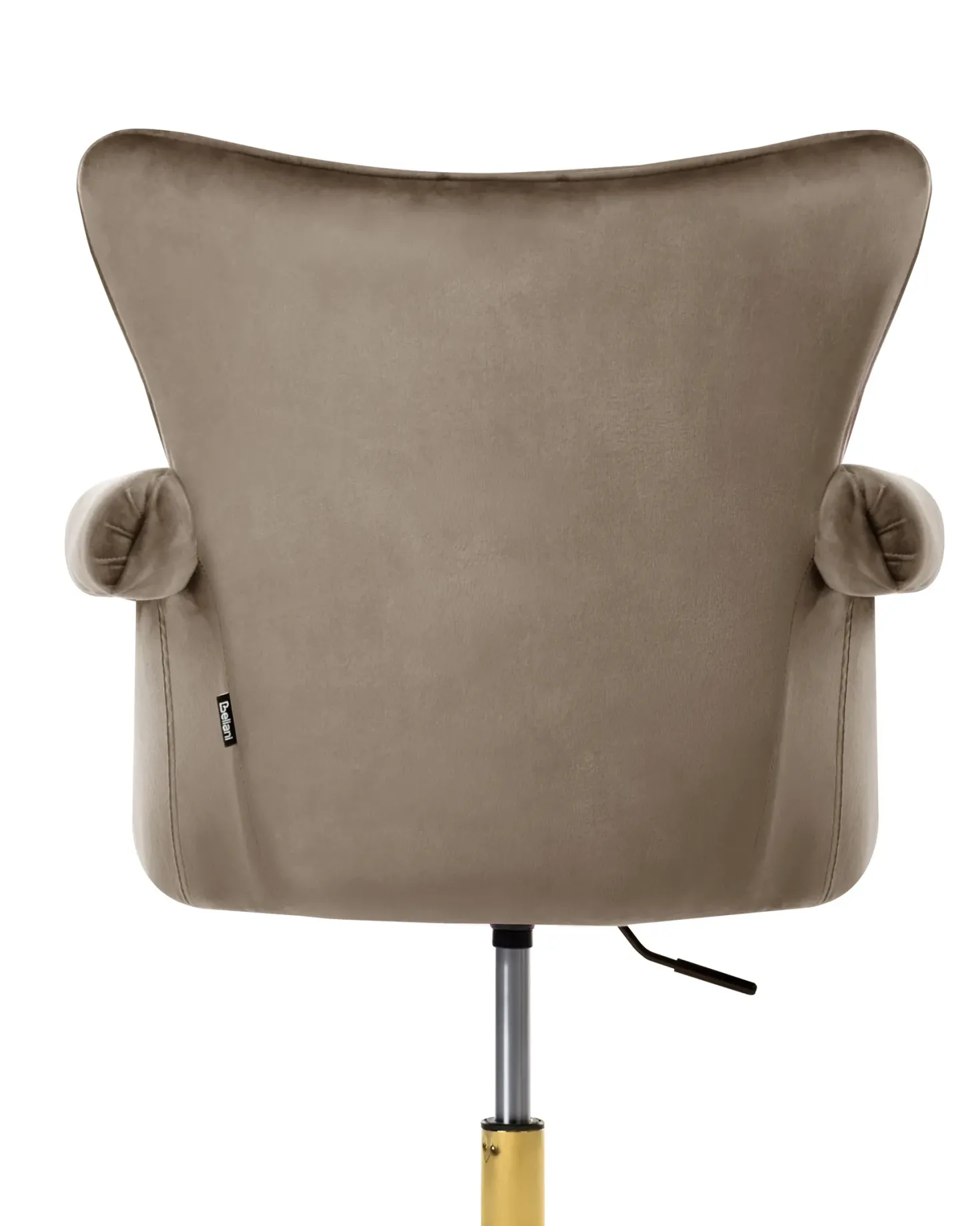 Skrivebordsstol VELENCIA Velour Brun