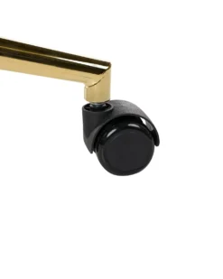 Skrivebordsstol VELENCIA Velour Brun
