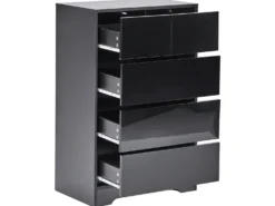 5 skuffers commode ALBERTA Sort