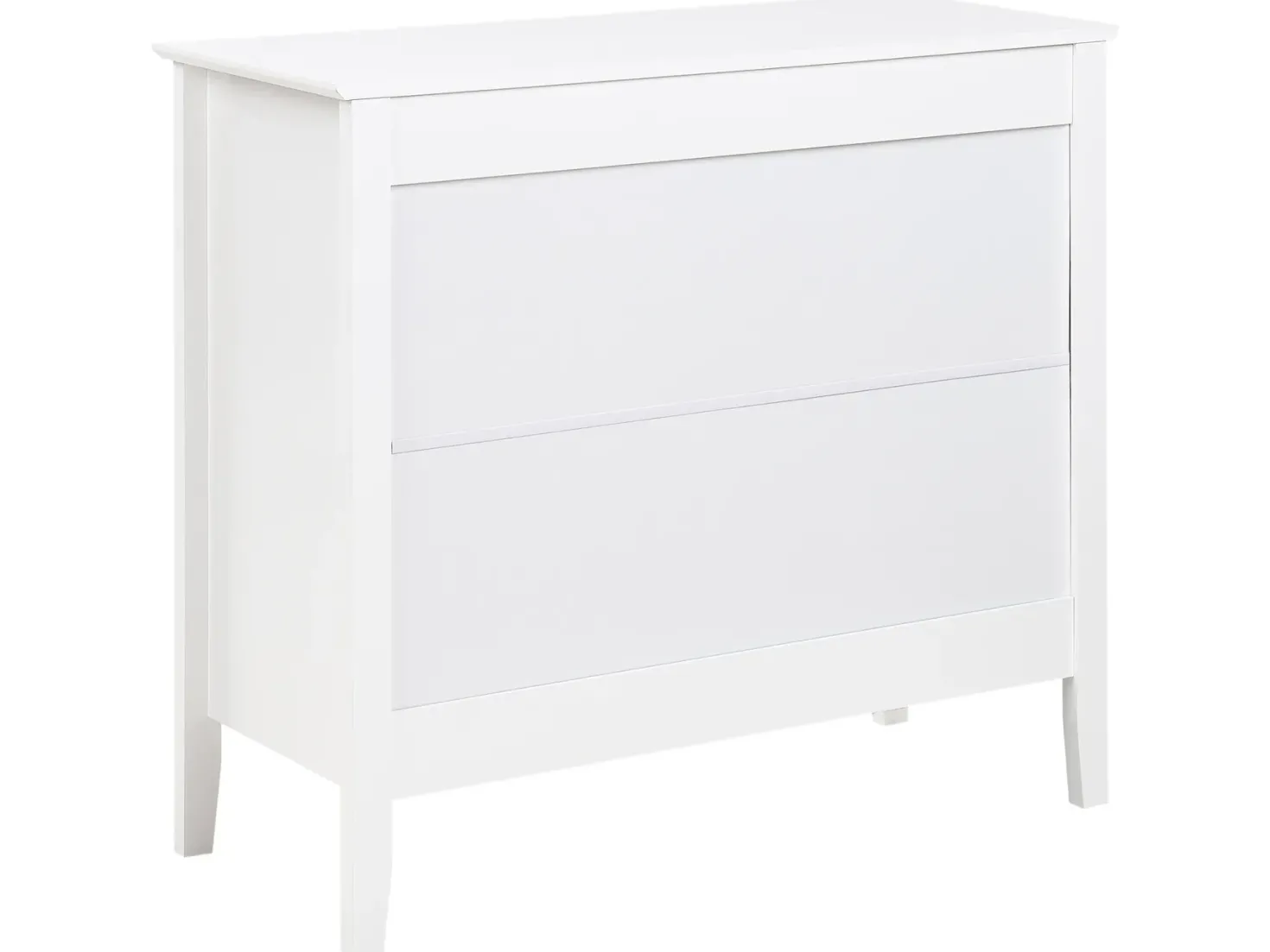 3 skuffers commode ASSISI Hvid