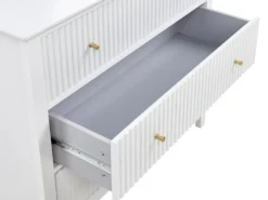 3 skuffers commode ASSISI Hvid