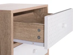 5 skuffers commode FOLEY Multifarvet