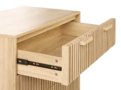 3 skuffers commode LYNWOOD Lysebrun
