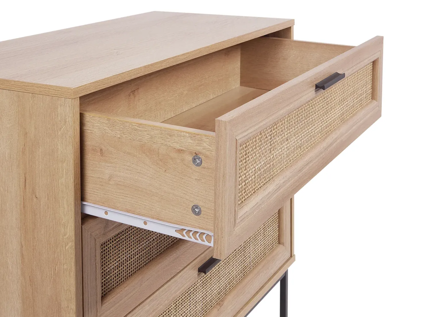 3 skuffers commode PASCO Lysebrun