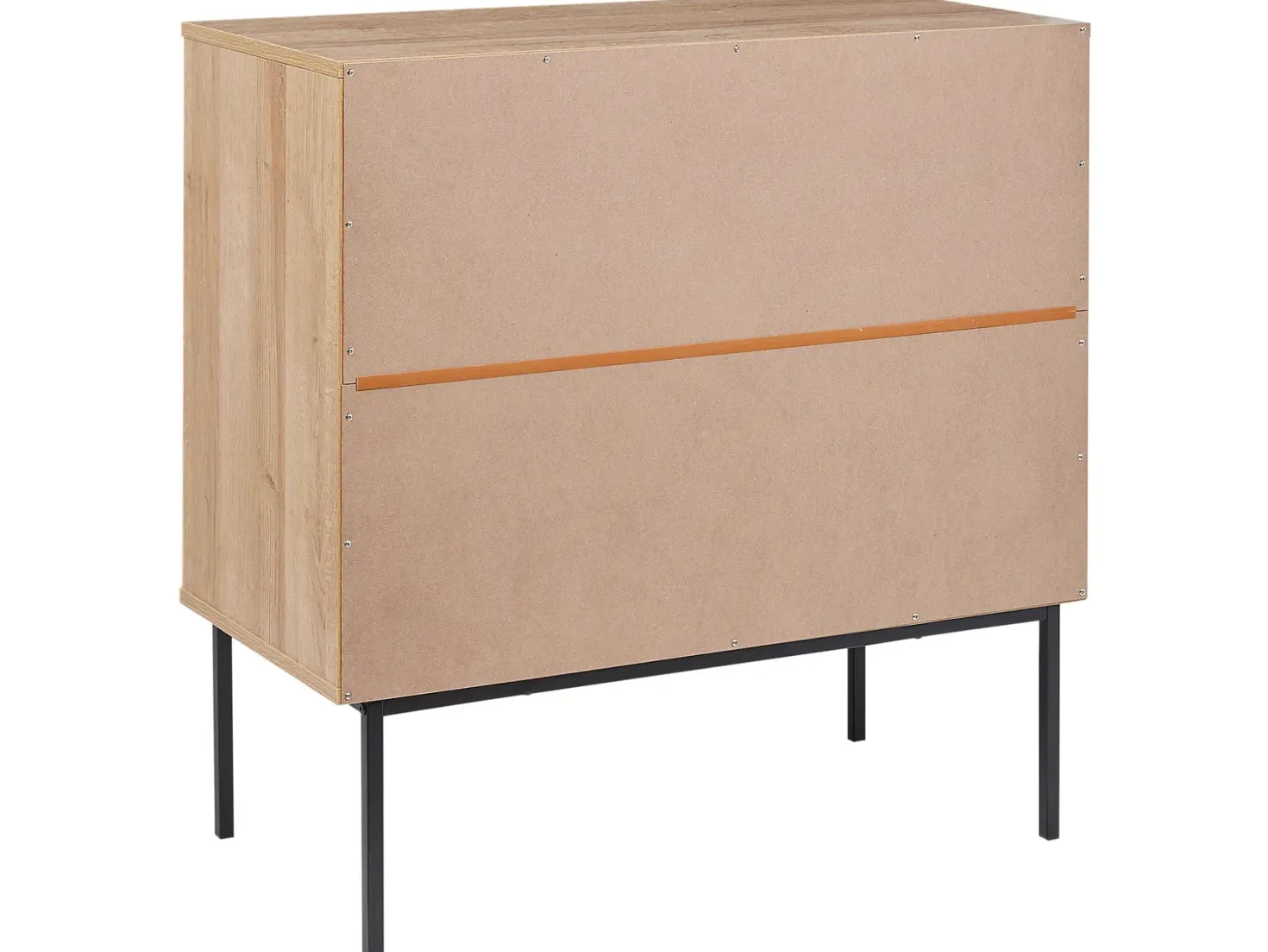 3 skuffers commode PASCO Lysebrun