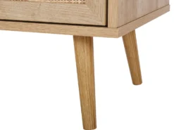 3 skuffers commode PONCA Lysebrun