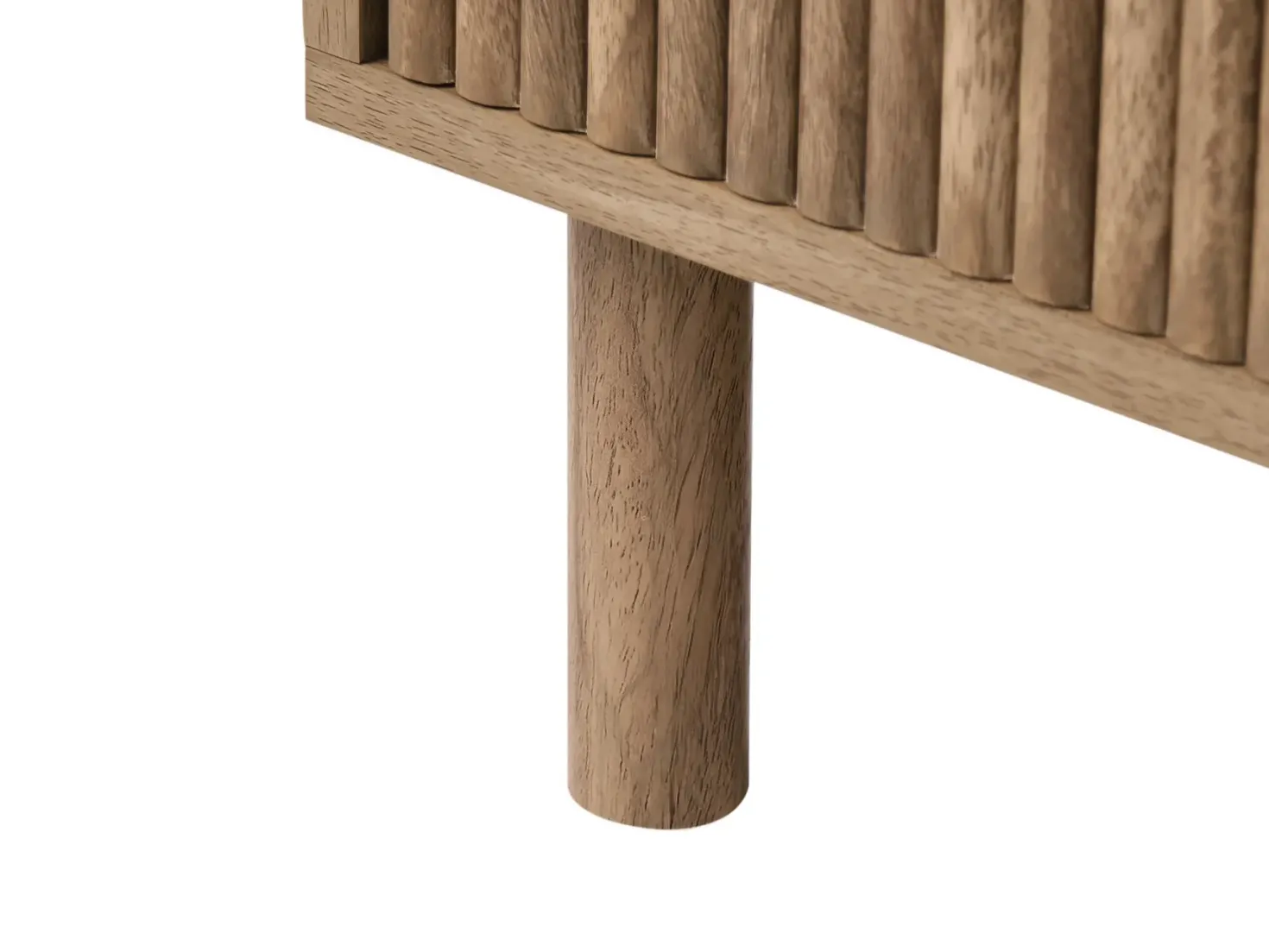 3 skuffers commode RONGE Lysebrun