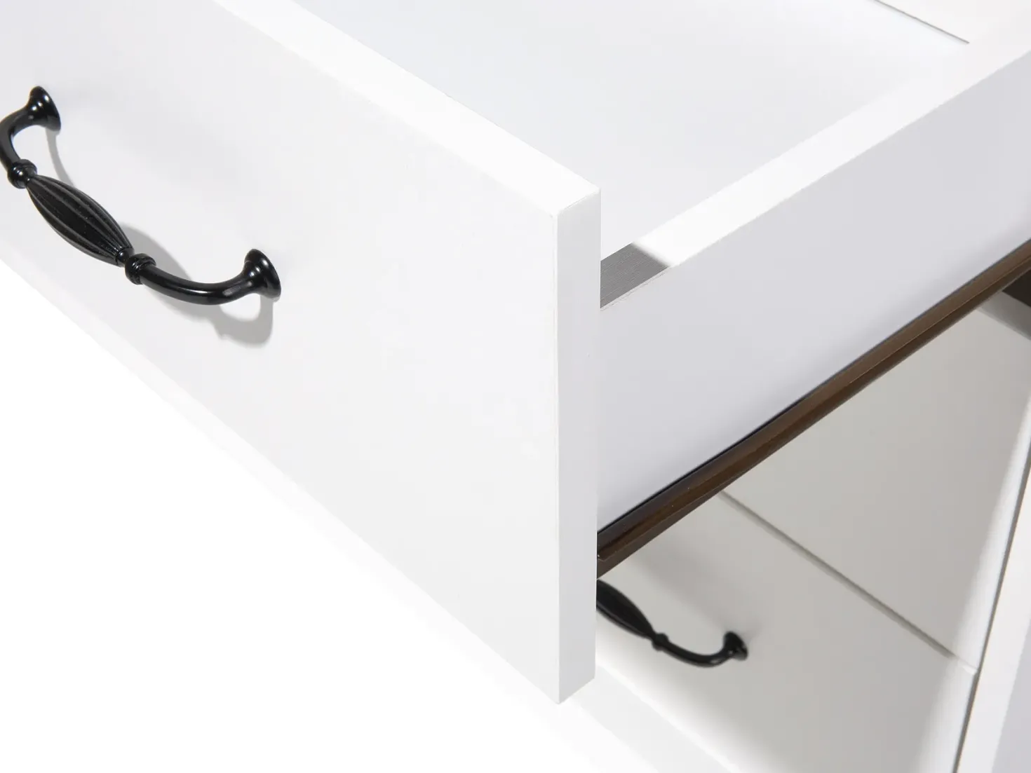 5 skuffers commode SHARON Hvid