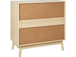 3 skuffers commode WALES Lysebrun