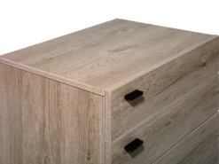 4 skuffers kommode ACRA Lysebrun