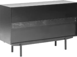 6 skuffers kommode ALCESTER Sort