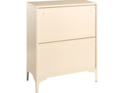 4 skuffers kommode ARDURA Metal Beige