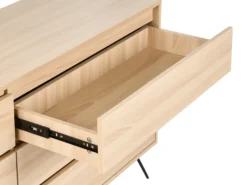 6 skuffers kommode CARDIGAN Lysebrun