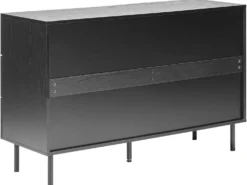 6 skuffers kommode COVENTRY Sort