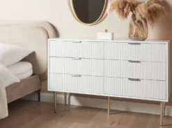 6 skuffers kommode SOHO Hvid